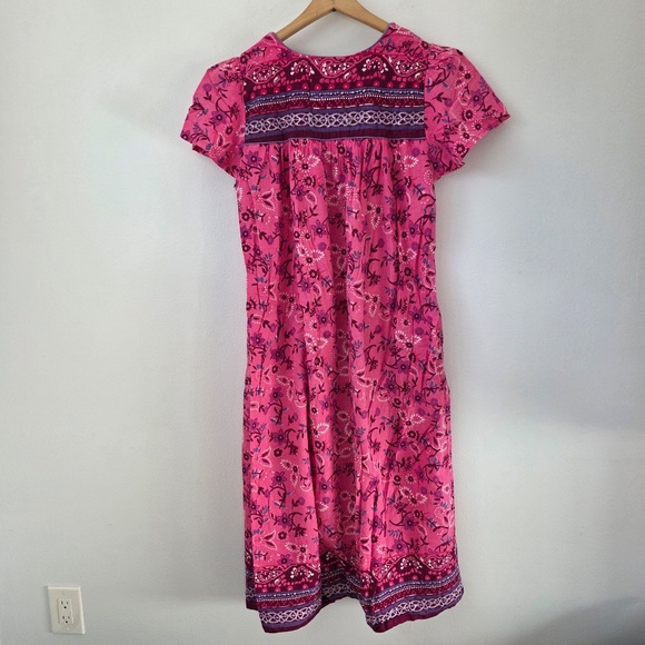 Phases Women's Floral Cotton Nightgown with Pockets - M - Picture 6 of 6